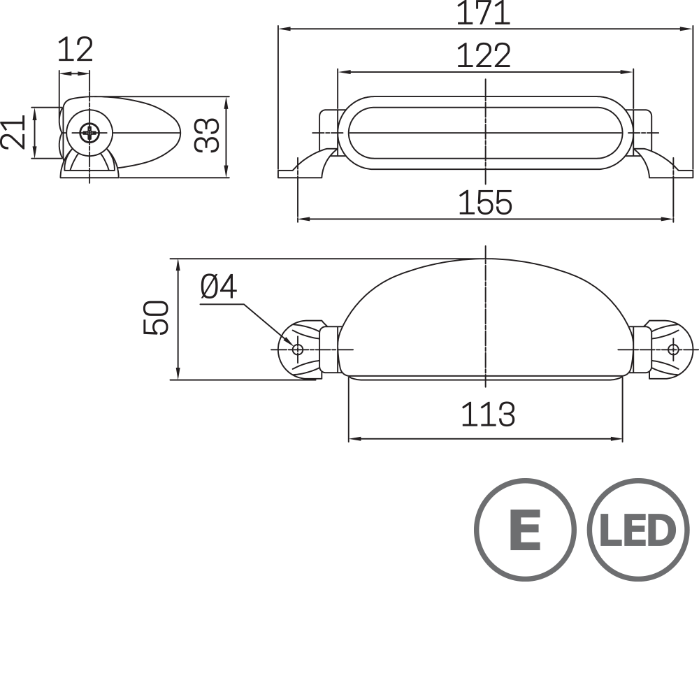 3137 - Homologated rear lamp