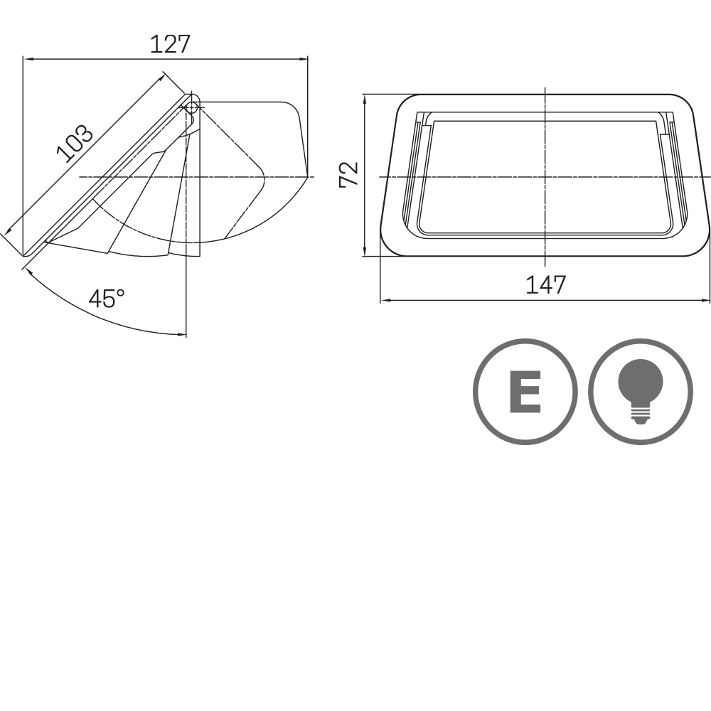 3134 - Homologated rear lamp